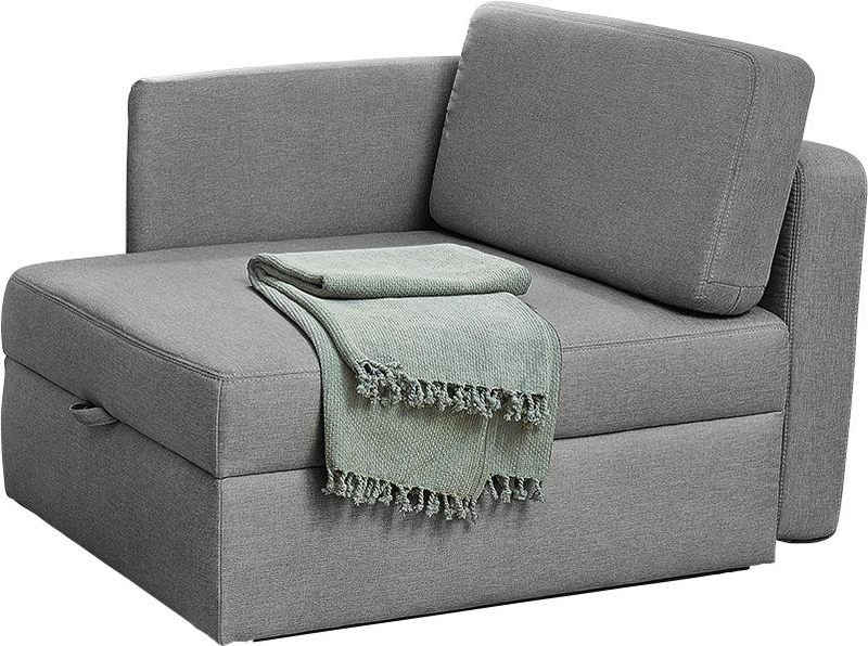 Jockenhöfer Gruppe Sessel, sehr platzsparend, verwandelbar in ein Einzel-Gästebett, Liegefläche 84x201 cm