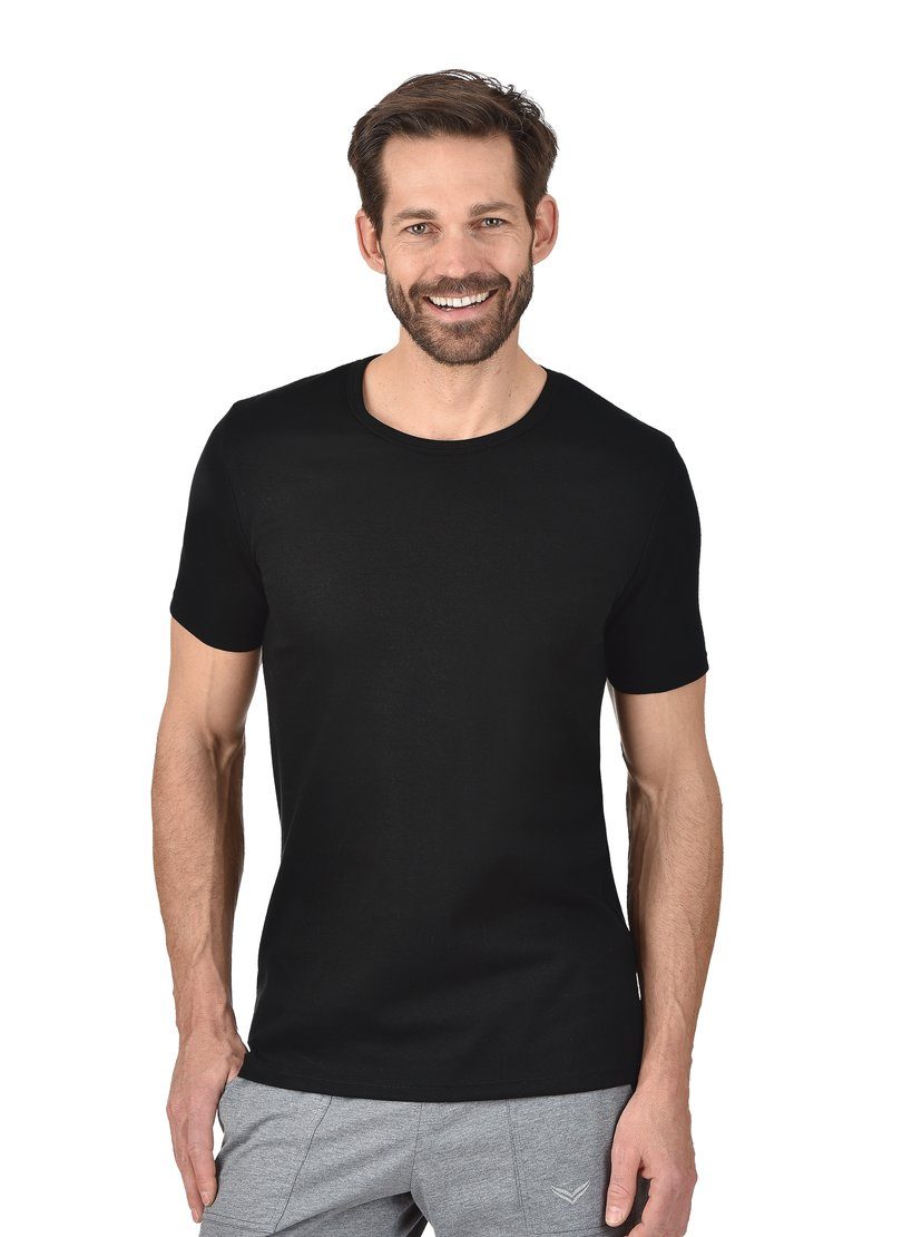 Trigema T-Shirt aus Baumwolle/Elastan, Rundhals-Ausschnitt online kaufen |  OTTO