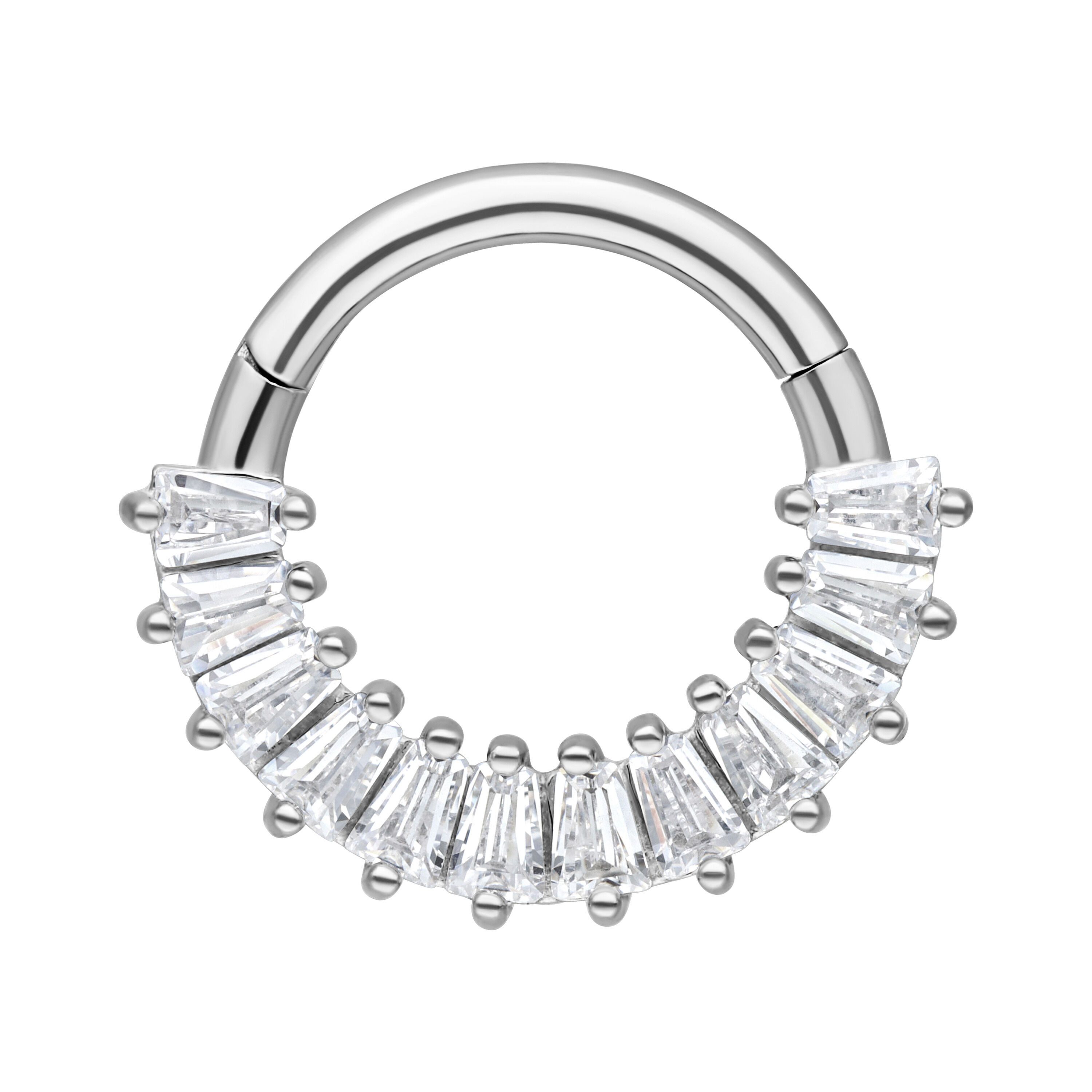 Wildcat Nasenpiercing Euphoria Septum Clicker für Ohr, 1 Stück, Chirurgenstahl 316L - wasserfest, langlebig, hautverträglich