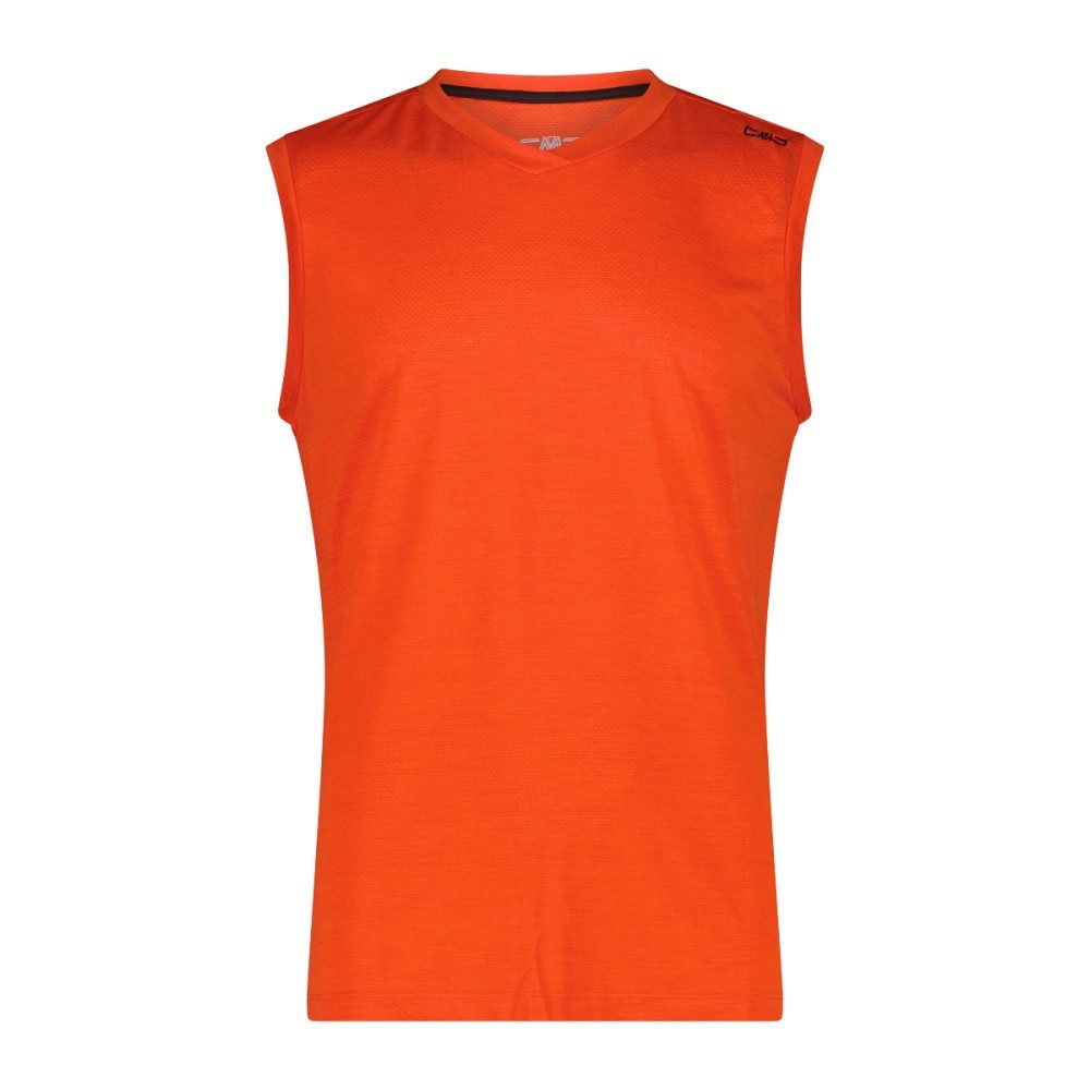 CMP T-Shirt CMP Ärmelloses Herren-T-Shirt aus Piquéstrick
