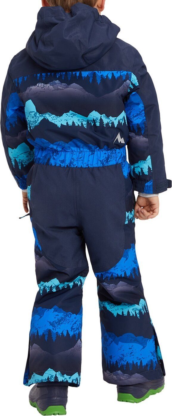 McKINLEY Fleeceoverall KK.-Overall Tiger II kds NAVY DARK/AOP (1-tlg)
