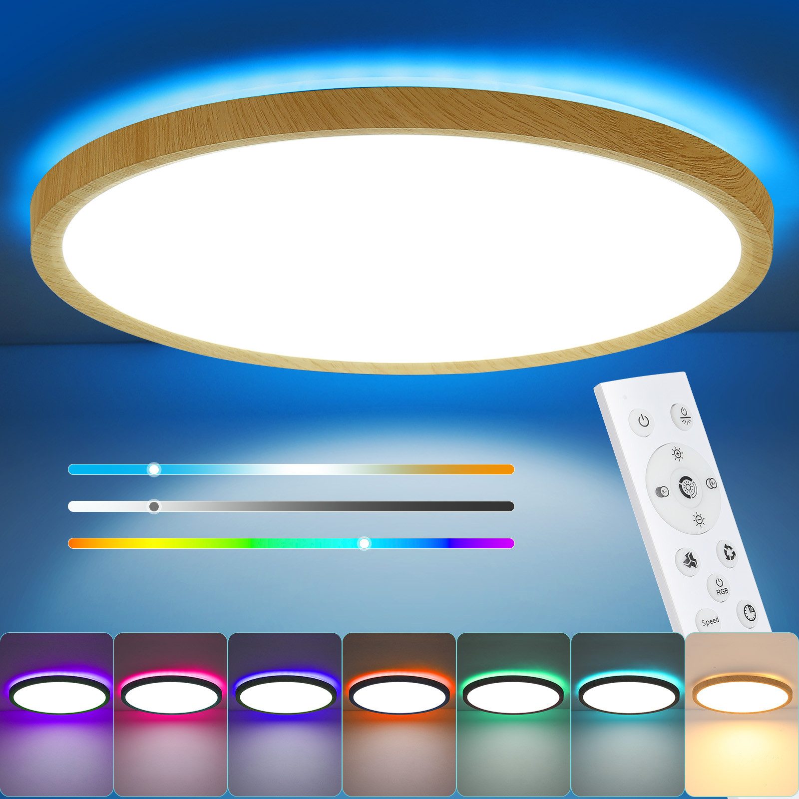 WILGOON LED Deckenleuchte Ultra Dünn LED günstig online kaufen