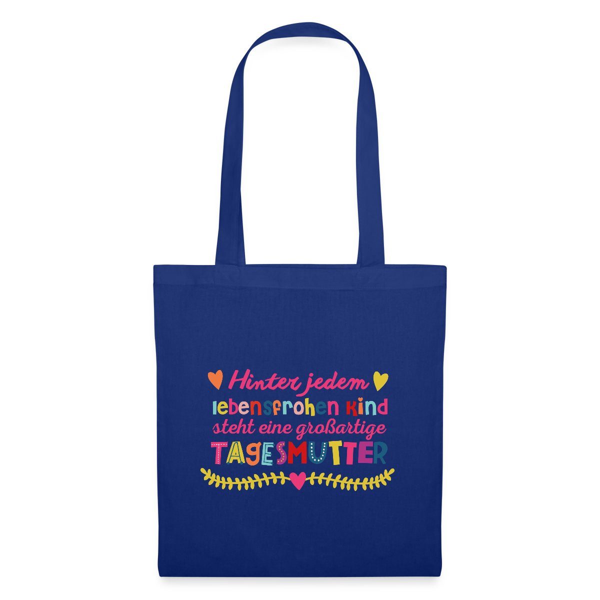 Henkeltasche Großartige Tagesmutter Abschiedsgeschenk Spruch Stoffbeutel