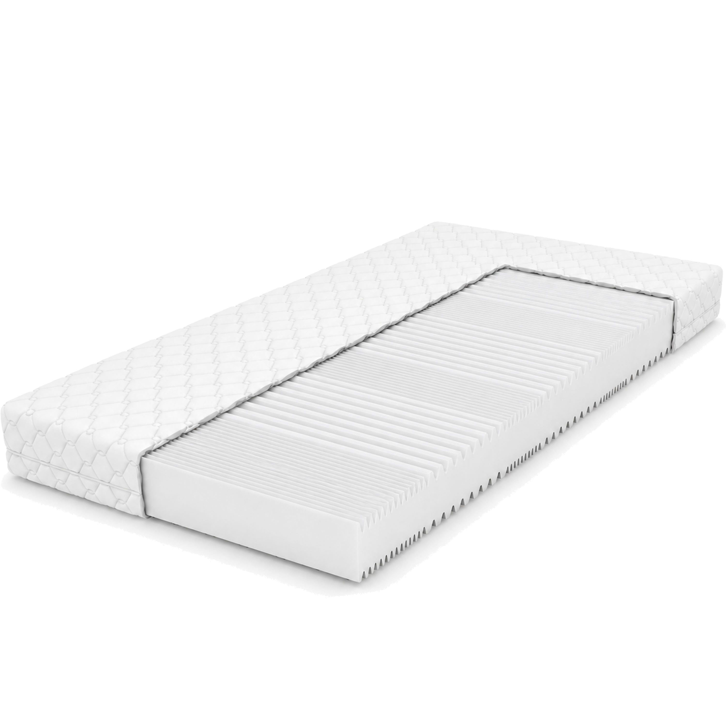 Komfortschaummatratze Wellness Star, Schlafschatz, 13 cm hoch, 7-Zonen, Bezug waschbar bis 60 Grad