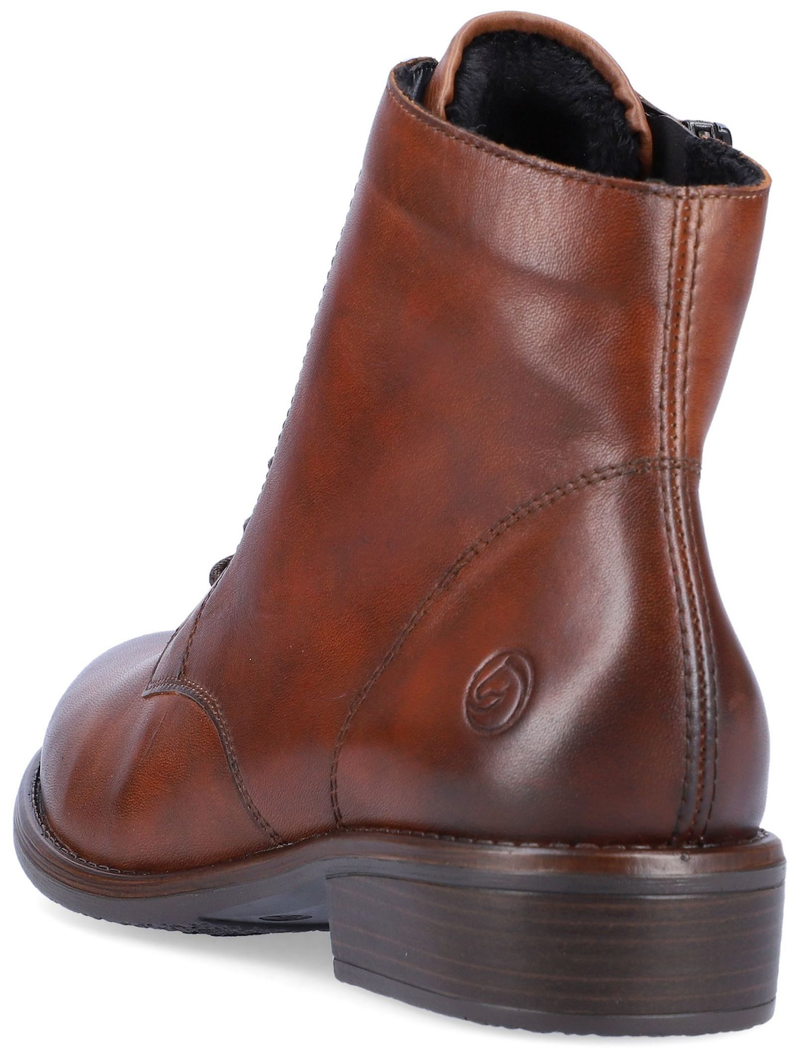 Remonte Remonte Stiefelette Glattleder Schnürstiefelette