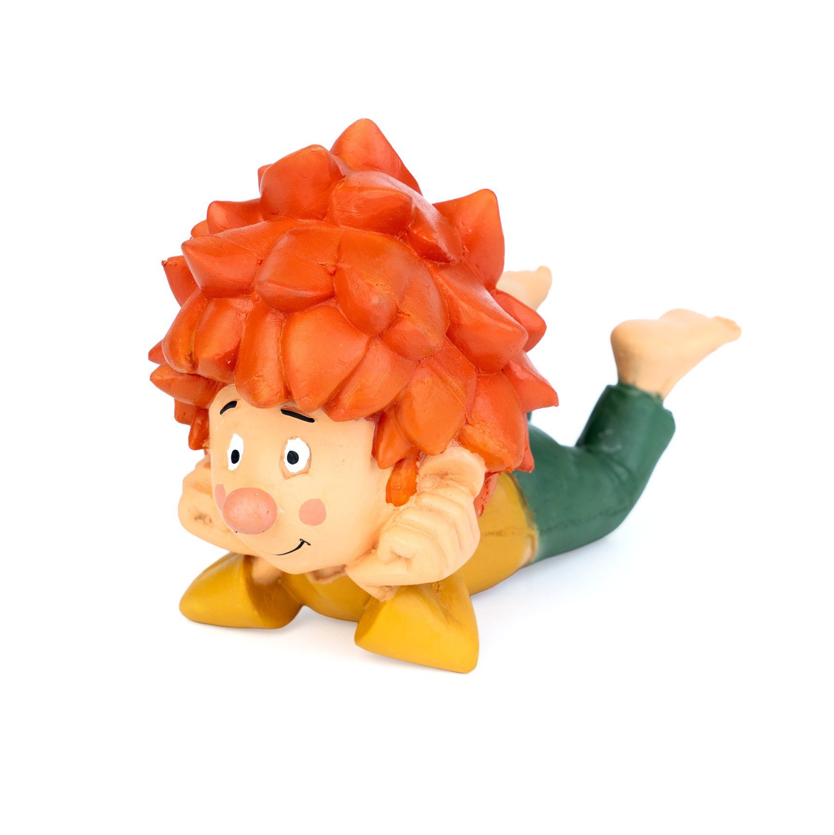 Maskworld Kostüm Pumuckl Schulterfigur für Faschingskostüm Karneval, Witzige Klemmfigur des kleinen Kobolds – offiziell lizenziert