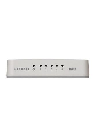 NETGEAR 5-Port Fast Ethernet Switch »FS2...