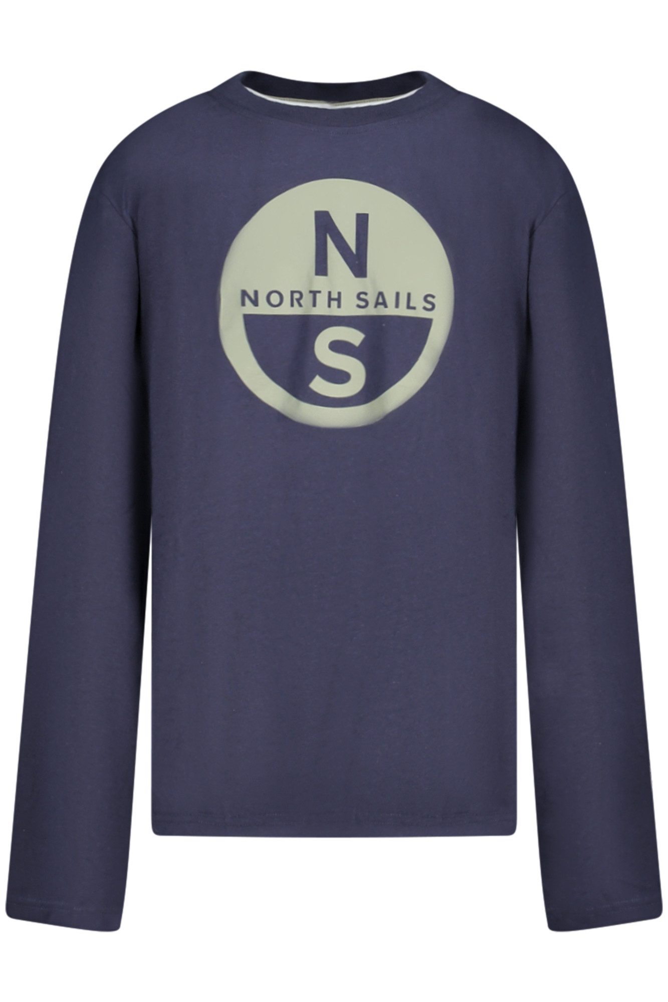 North Sails T-Shirt Nachhaltiges Kinder Langarmshirt Blau - Ocean