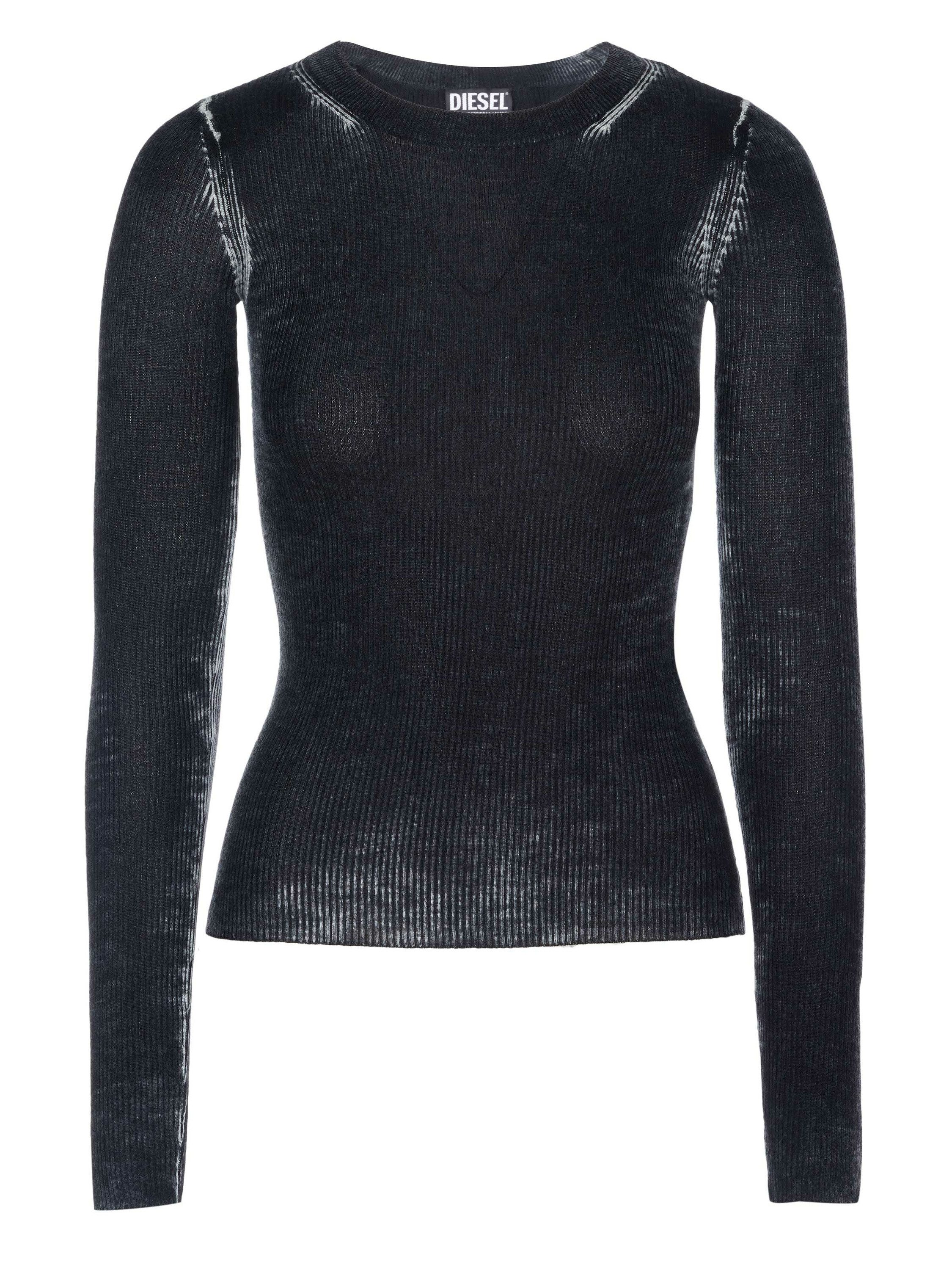 Diesel Langarmshirt Rundkragen Langarmshirt für Damen (1-tlg., keine Angabe)