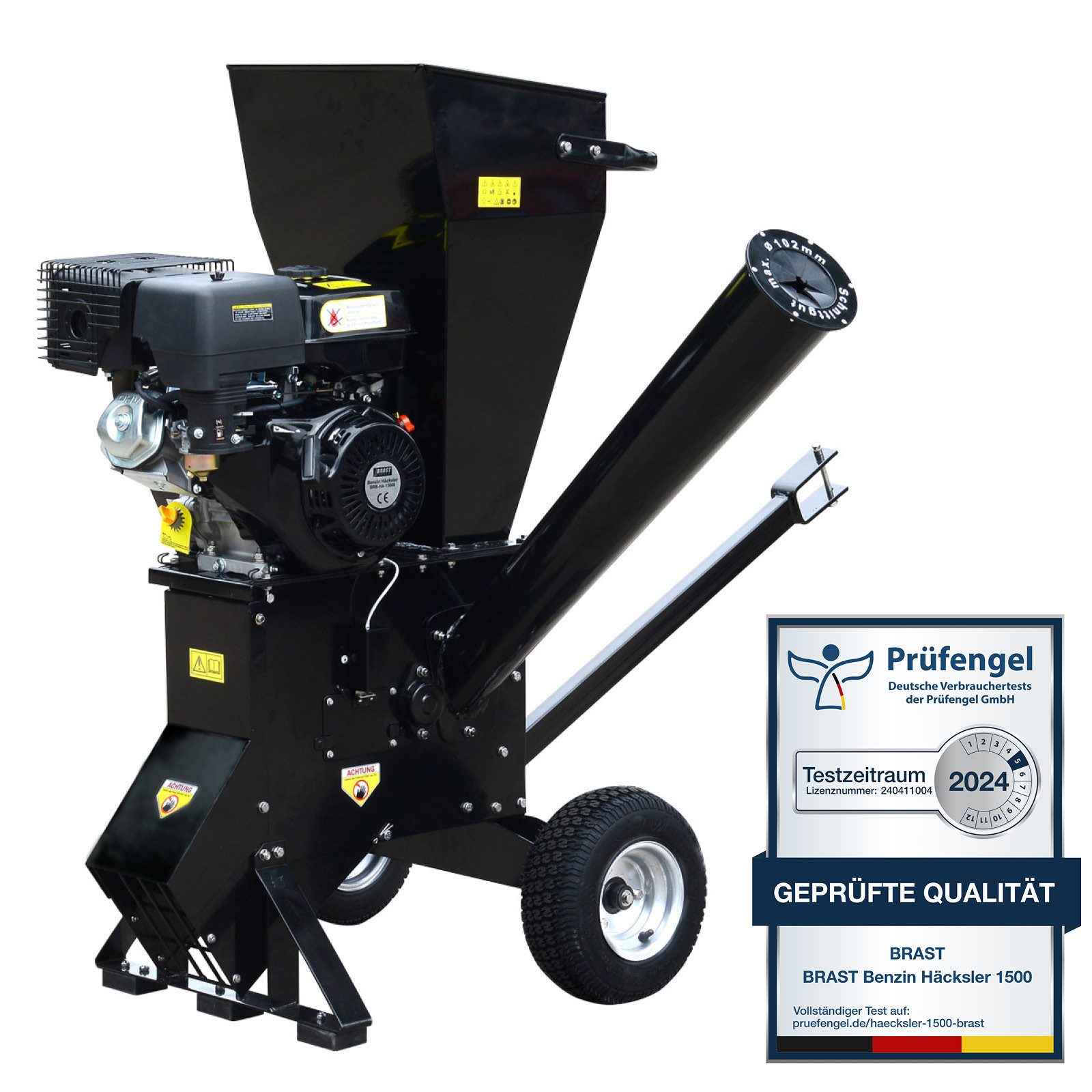 BRAST Häcksler Gartenhäcksler Benzin 11kW (15PS) günstig online kaufen