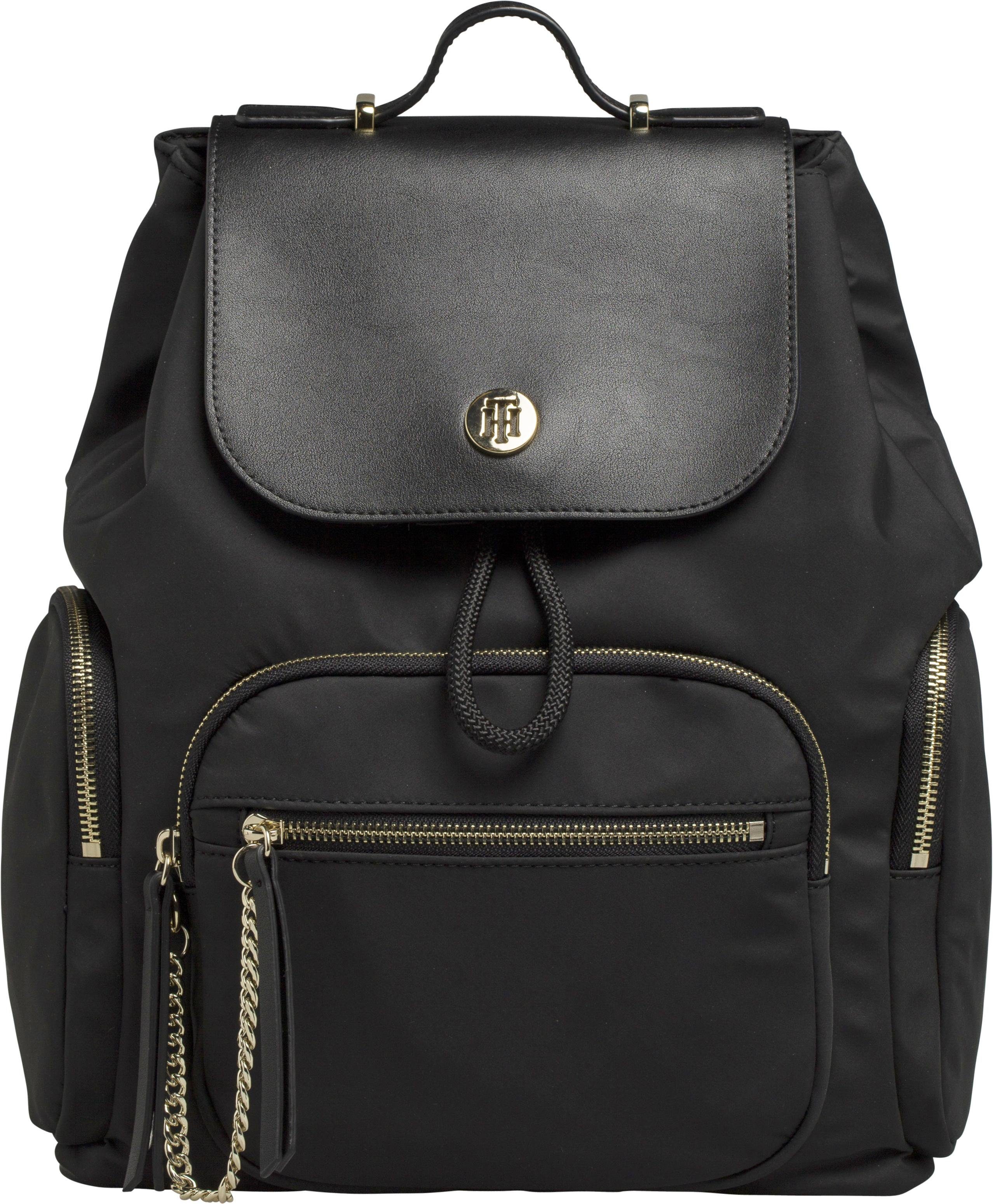 TOMMY HILFIGER Cityrucksack »CORE NYLON BACKPACK«, mit praktischer
