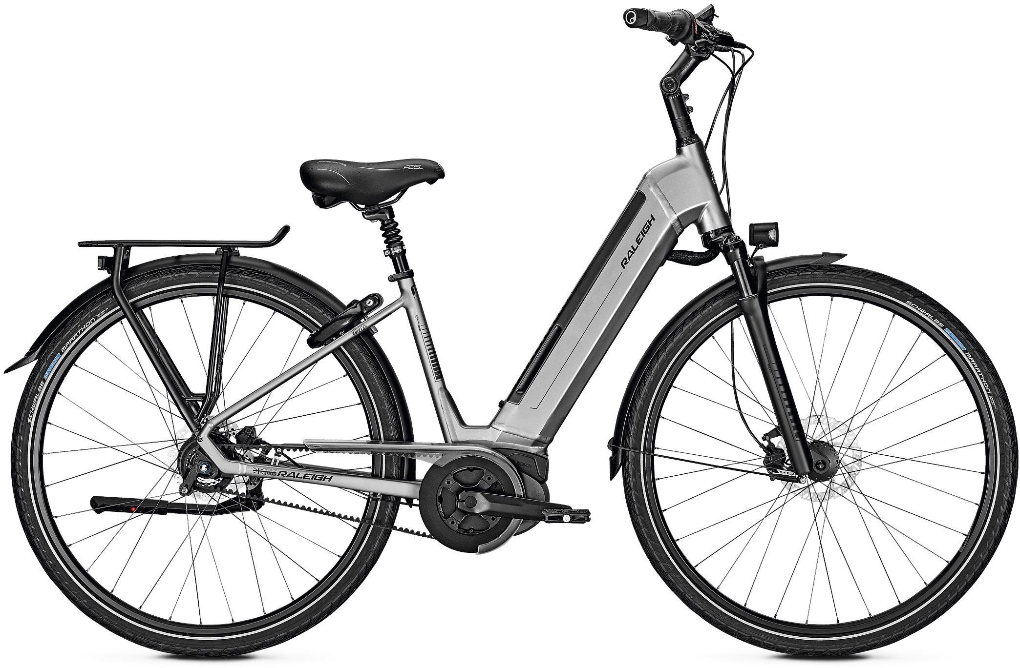 Raleigh EBike »Boston Premium«, 8 Gang Shimano Nexus Schaltwerk, Nabenschaltung, Mittelmotor