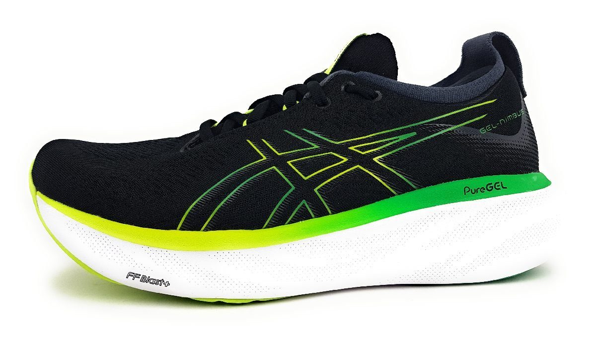 Asics Laufschuh Laufschuh BLACK/LIME ZEST