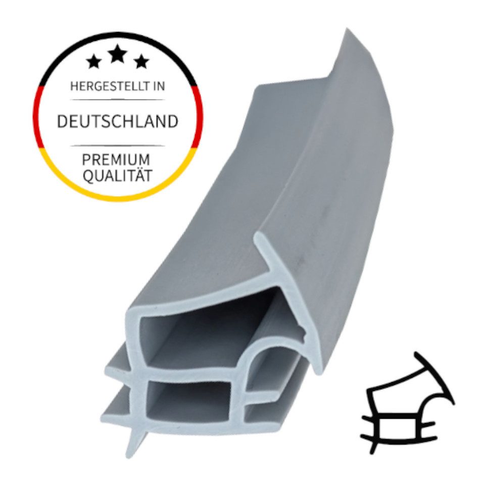 Einfach Dichtungen Türdichtband Stahlzargendichtung I 5m ► Langlebig und wartungsfrei