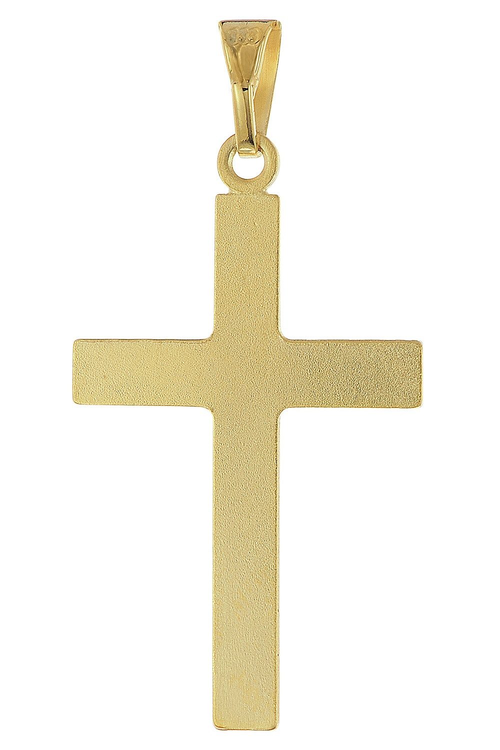 trendor Panzerkette Kreuz-Anhänger Gold 333 (8K) günstig online kaufen