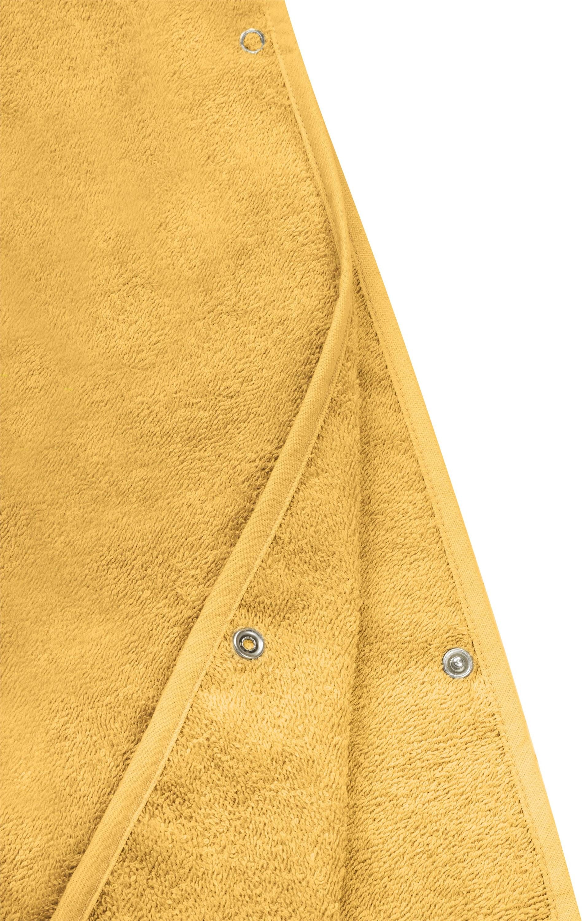 normani Badeponcho Kinder Baumwoll Badeponcho Manama, Bio-Baumwolle, Kapuze, Schlupf, Badeponcho aus 100 % Bio-Baumwolle