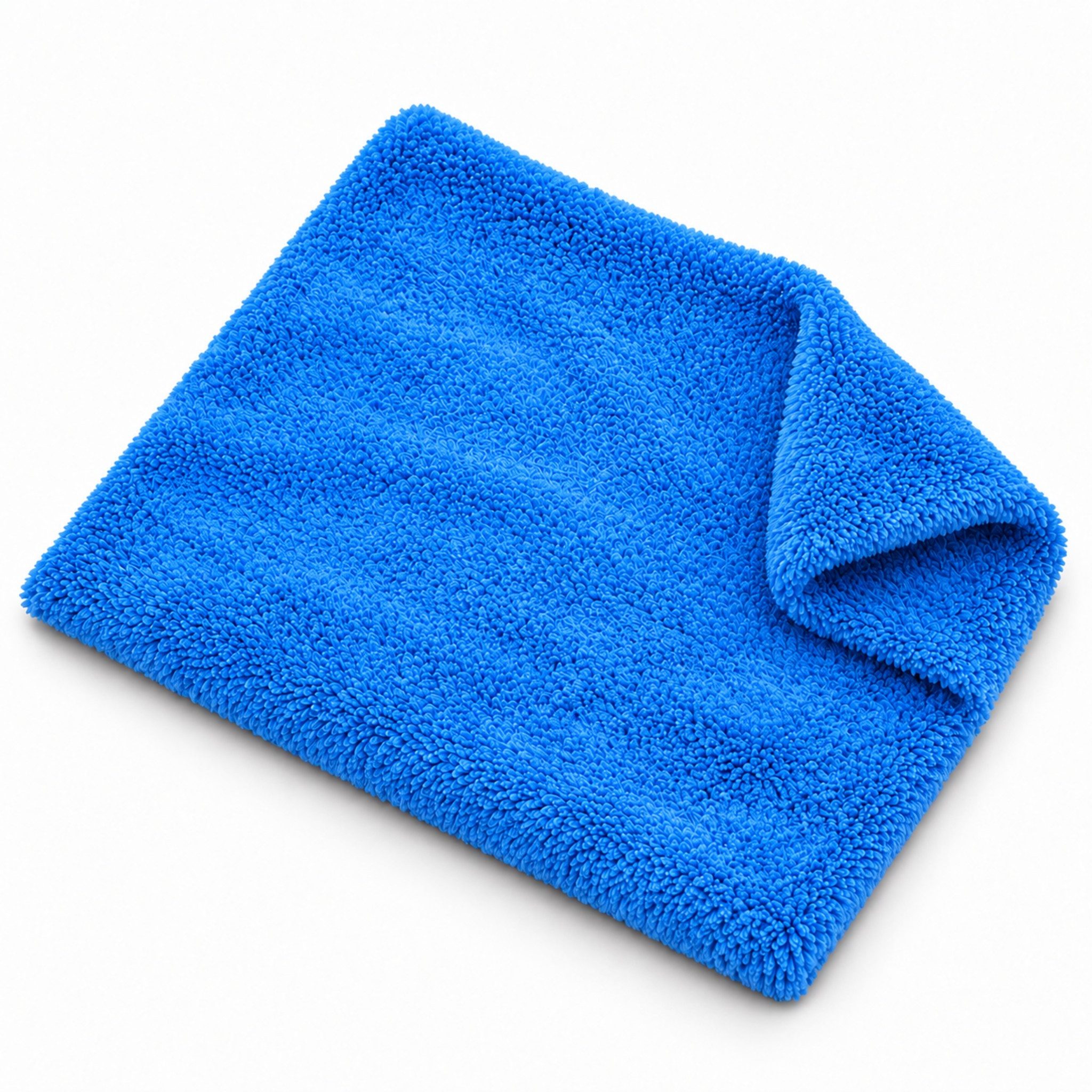 HS.SUPPLY Korallenfleece Autopflege Mikrofasertuch (40x40 cm, Spar-Set, 1-tlg., ungenähte Ränder, saugfähig, 400 g/m)