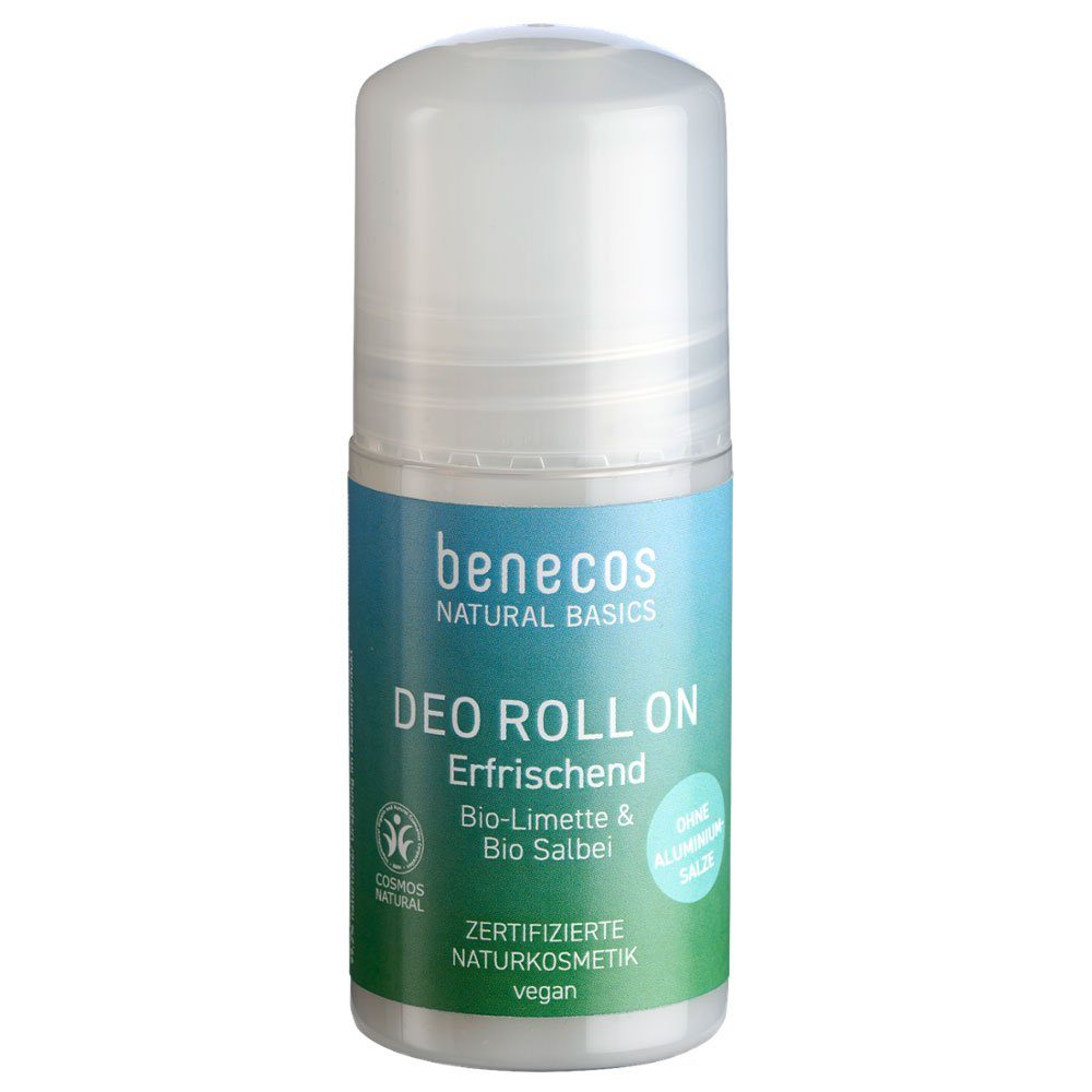 Deo Erfrischend, Deo-Roller Roll-on Benecos 50 Basics Natural ml
