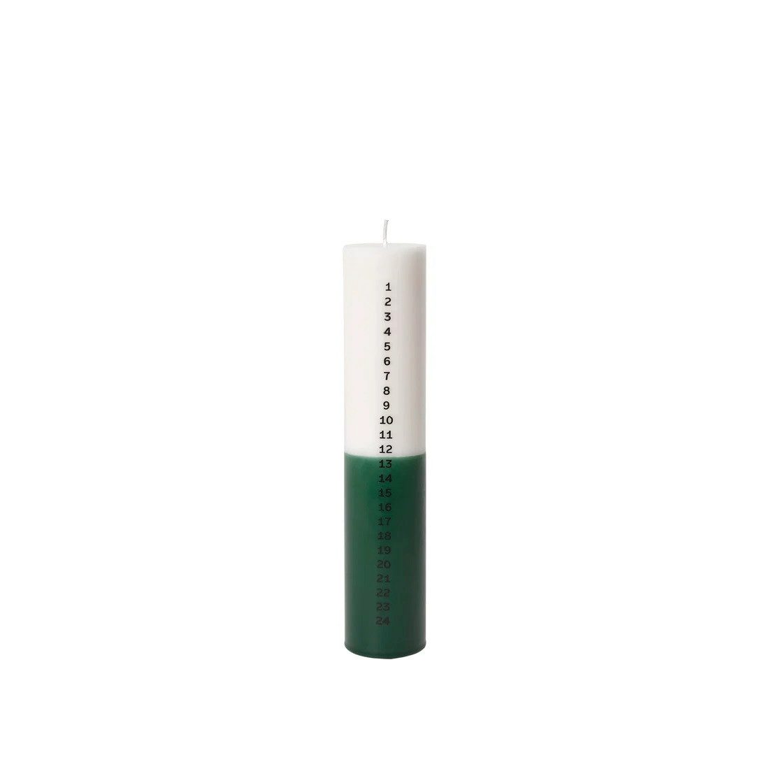 Broste Copenhagen Adventskerze DUO DARKGREEN