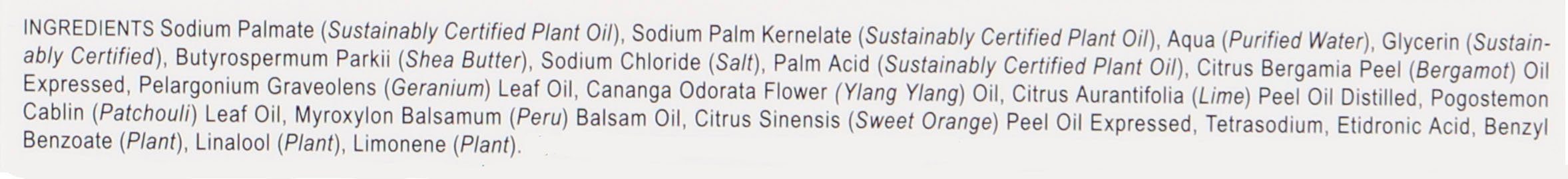 Body Geranium Bar, Duschpflege Bergamot, Leaf, Patchouli Cleansing ALCHEMIST GROWN