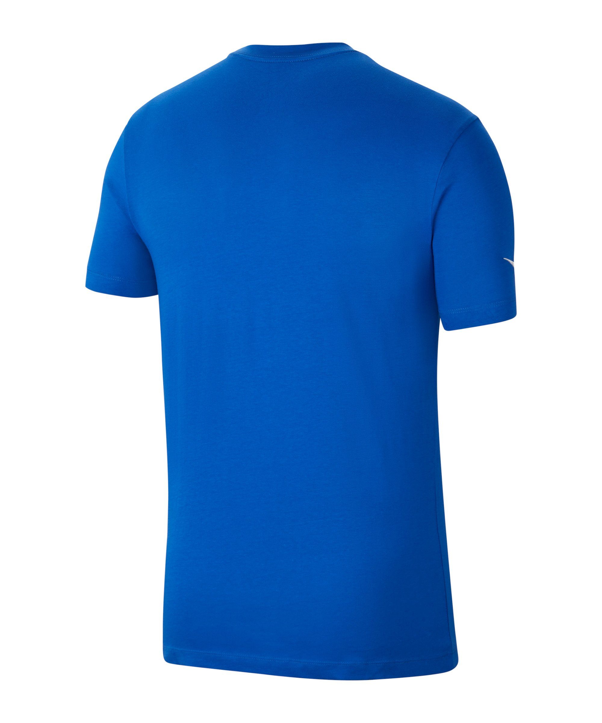 T-Shirt blau Nike T-Shirt 20 default Park