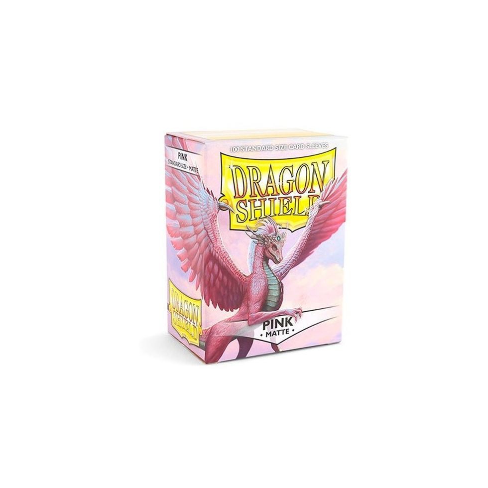 Arcane Tinmen Spiel, Dragon Shield Matte - Pink - 100 Stück