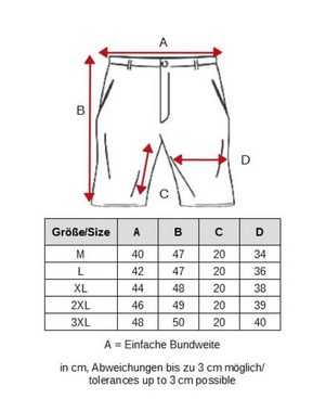 Egomaxx Cargoshorts Cargo Shorts Leichte Bermuda Hose Kurze Schlupfhose (1-tlg) 3282 in Hellbraun