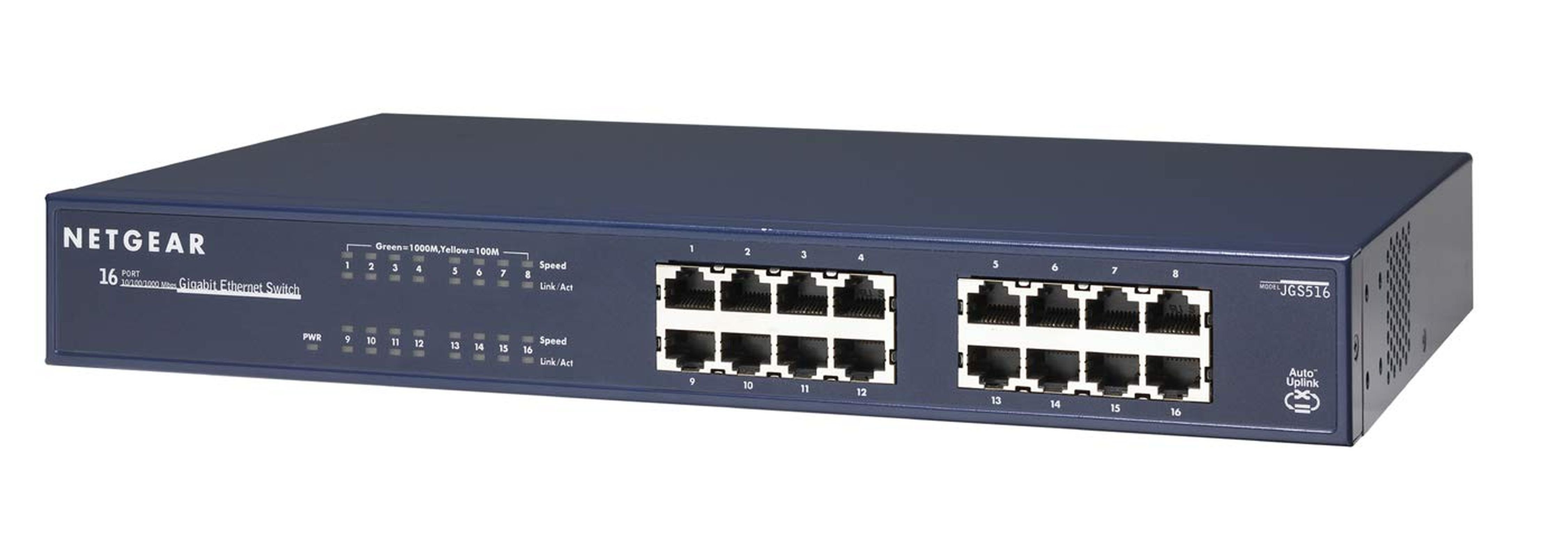 Image of NETGEAR »16 x 10/100/1000 Gigabit Switch« Netzwerk-Switch