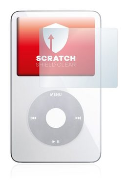 upscreen Schutzfolie für Apple iPod classic video Display (5. Gen), Displayschutzfolie, Folie klar Anti-Scratch Anti-Fingerprint