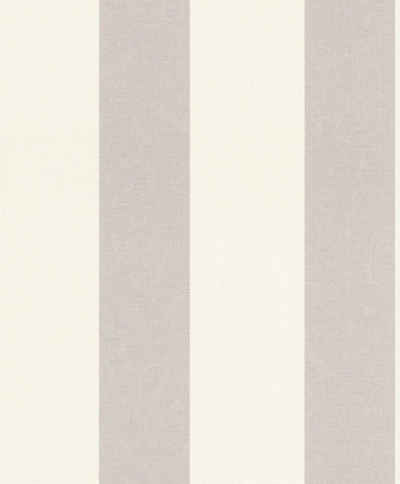 Rasch Vliestapete Rasch Florentine III, Streifen, grau weiß