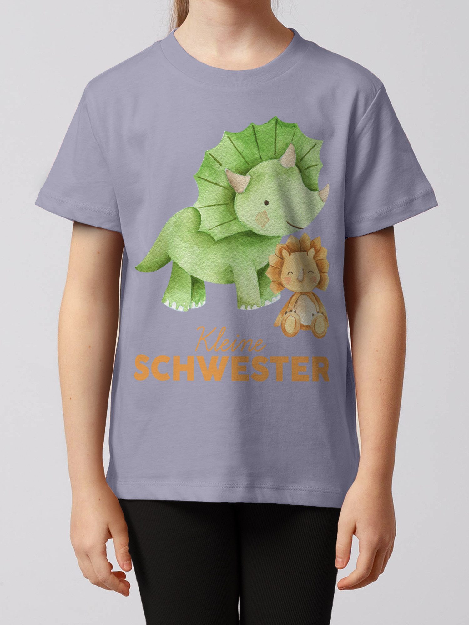 wat? Apparel T-Shirt Dinosaurier 07 Kleine Schwester