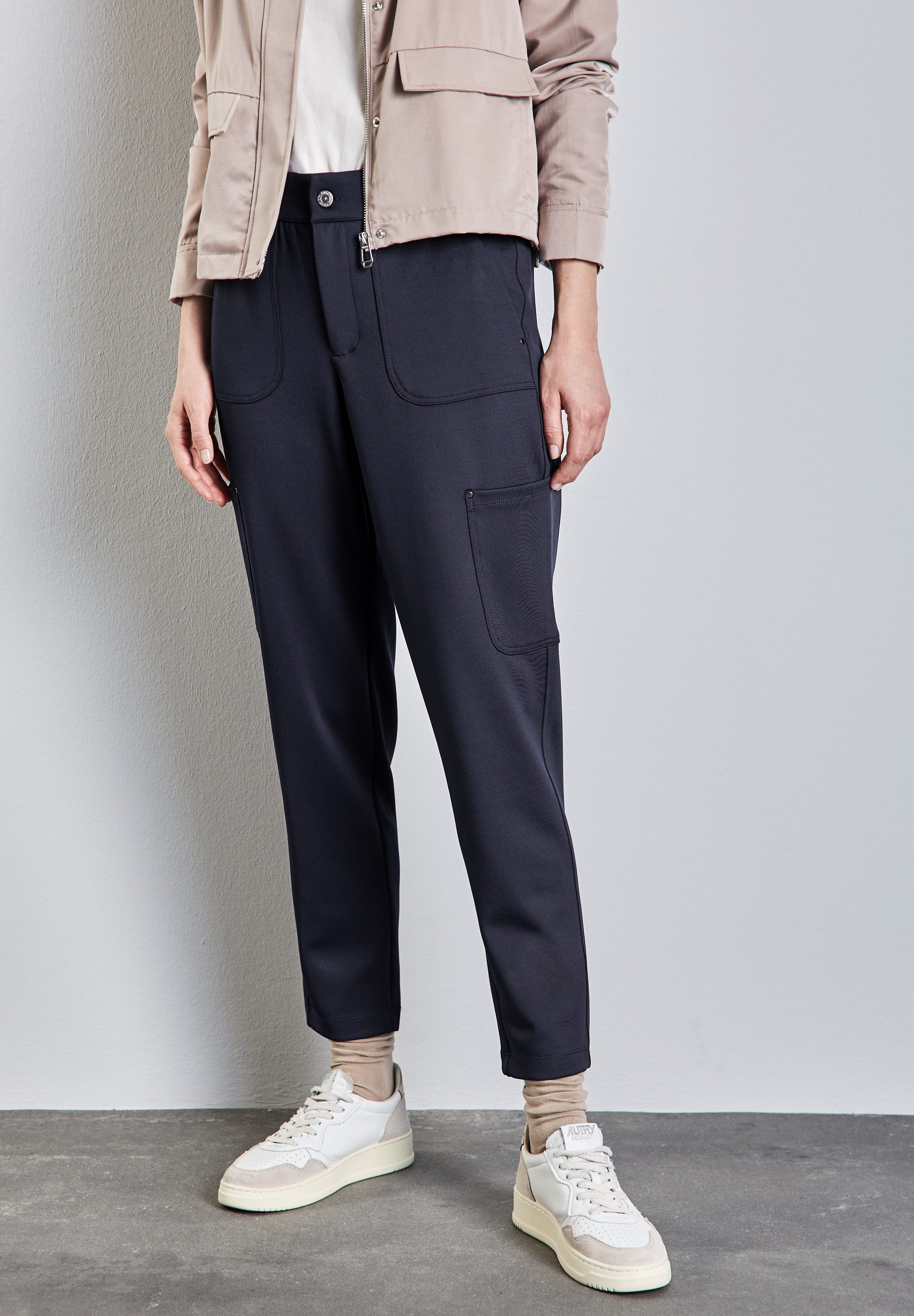 STREET ONE Cargohose, mit Stretchanteil günstig online kaufen