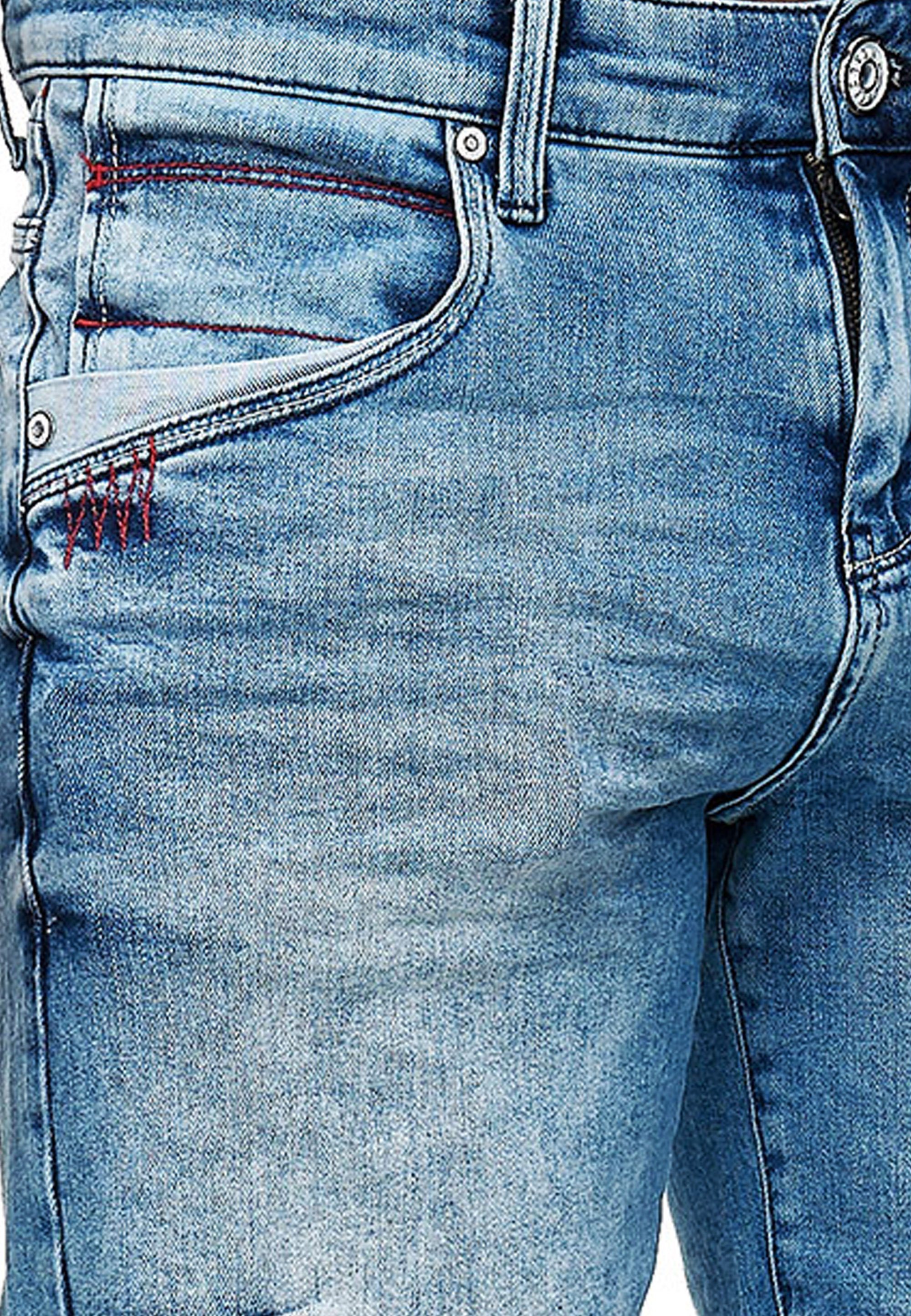 Neal Rusty Noxon Shorts mit Karo-Detail tollem