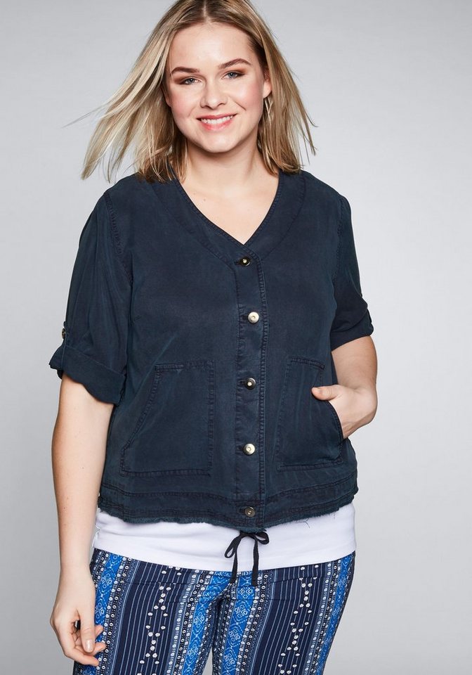 Sheego Blousonjacke Sheego Blousonjacke