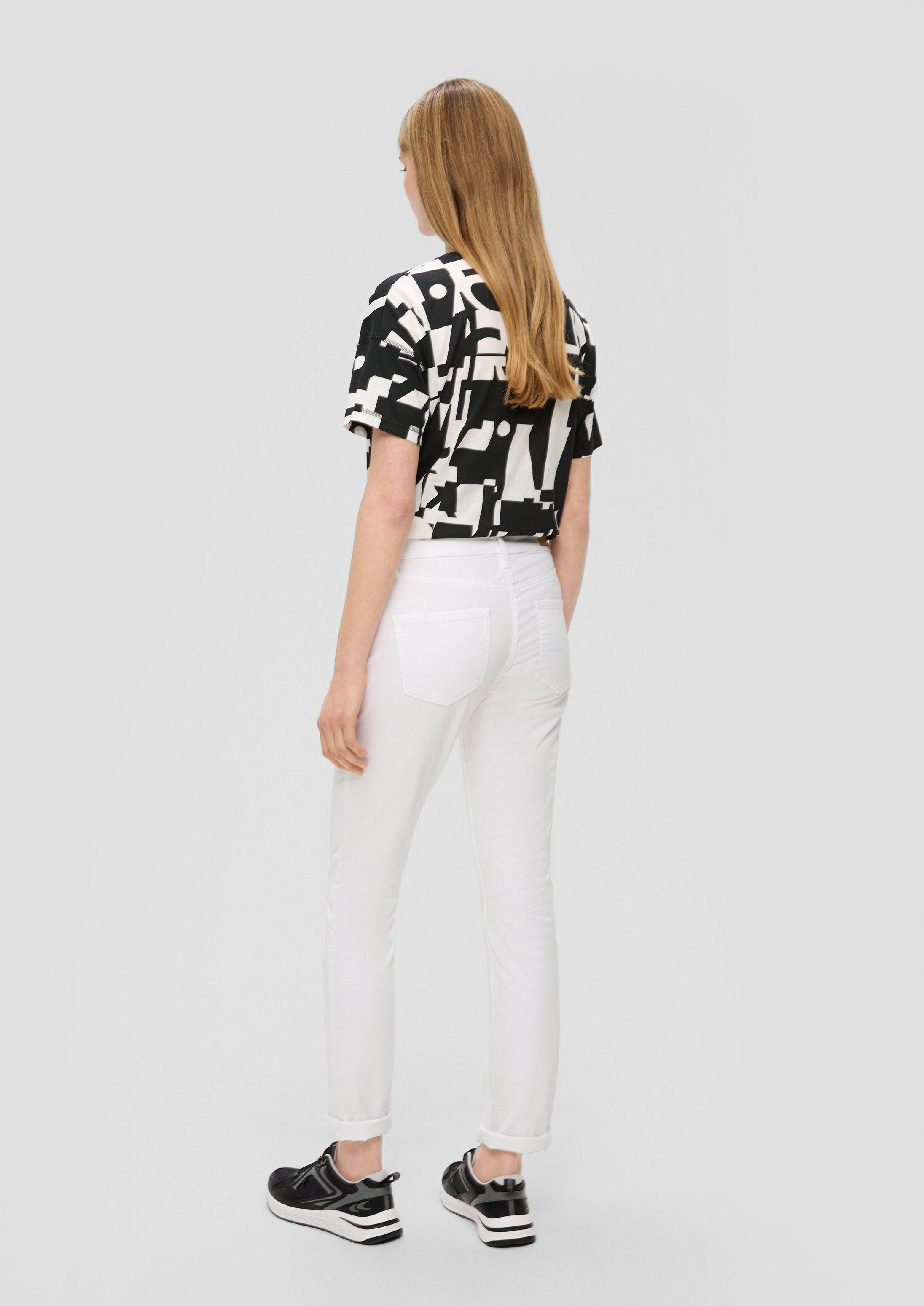 QS Chinos Jeans-Hose CATIE Jeans / Regular Fit / Mid Rise / Slim Fit