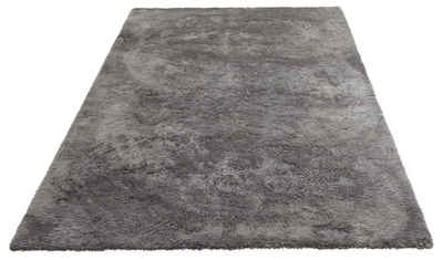 Hochflor-Teppich »Magong«, my home, rechteckig, Höhe 25 mm, besonders weich durch Microfaser, ideal im Wohnzimmer & Schlafzimmer