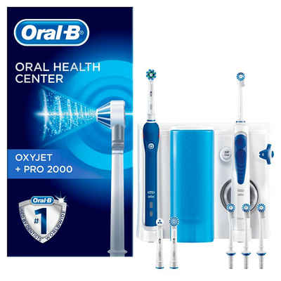 Oral B Mundpflegecenter »OxyJet + PRO 2000«, Set