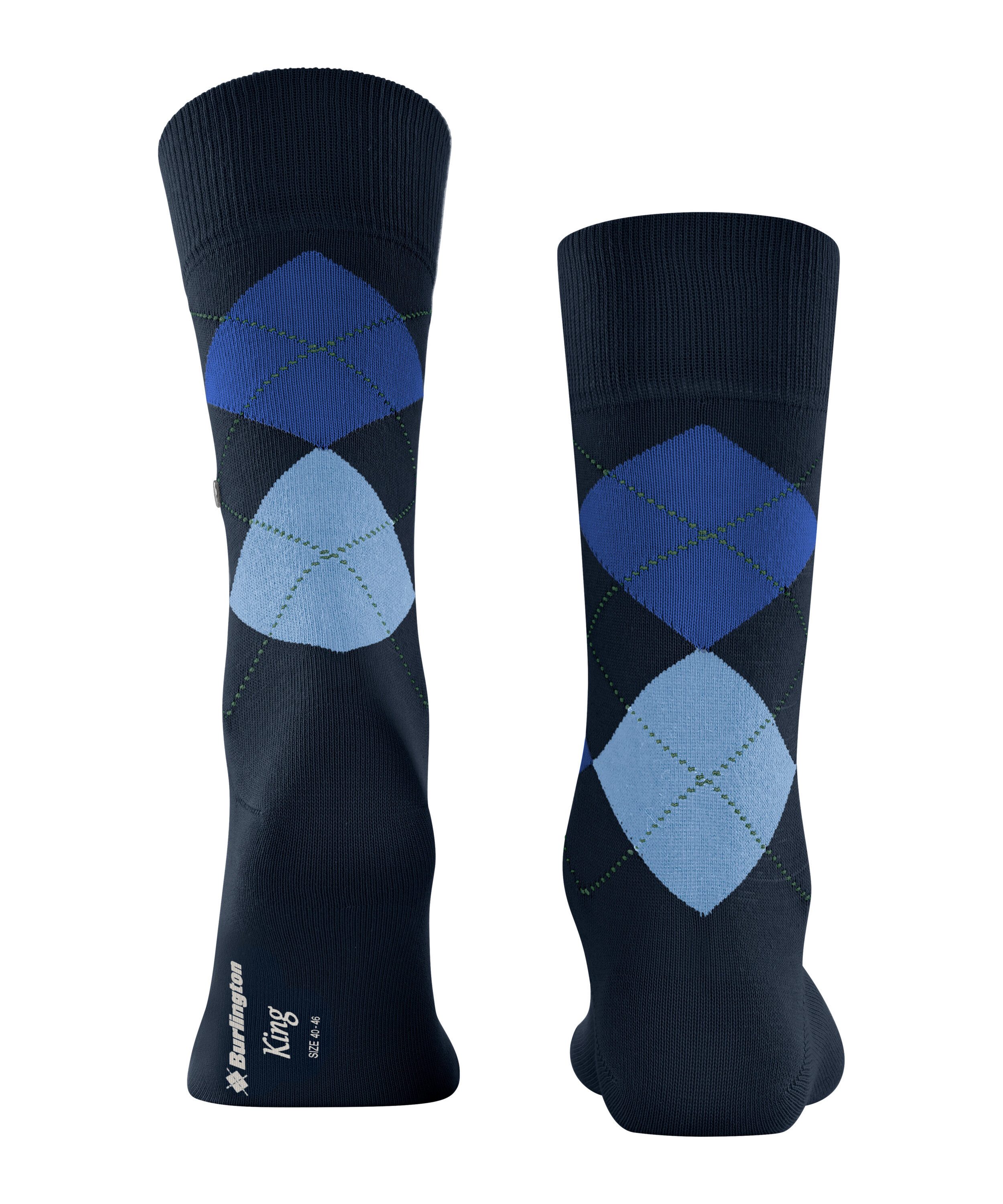 Burlington Socken King (1-Paar) mit Bio-Baumwolle
