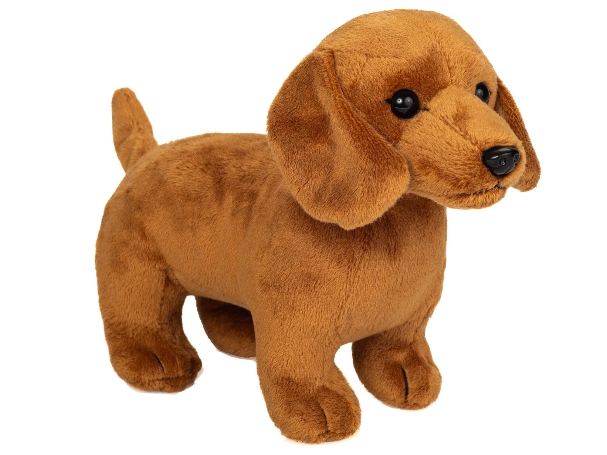 Teddy Hermann® Kuscheltier Teddy Hermann Hund Dackel 21 cm hellbraun Plüschhund