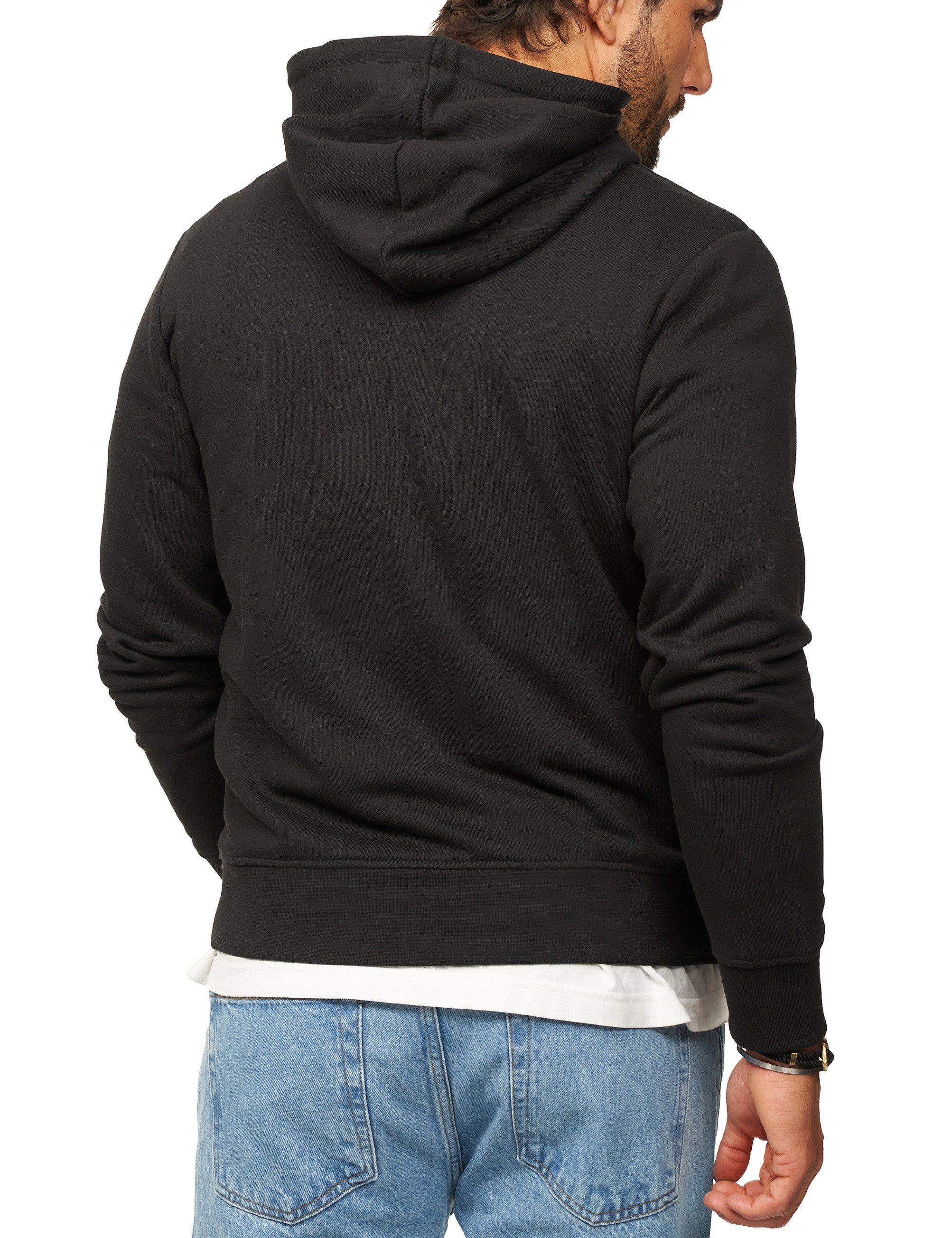 Jack & Jones Hoodie Kapuzenpullover Sweatshirt Kapuzensweatshirt Herren Pullover mit Logopatch und Kapuze im Regular Fit