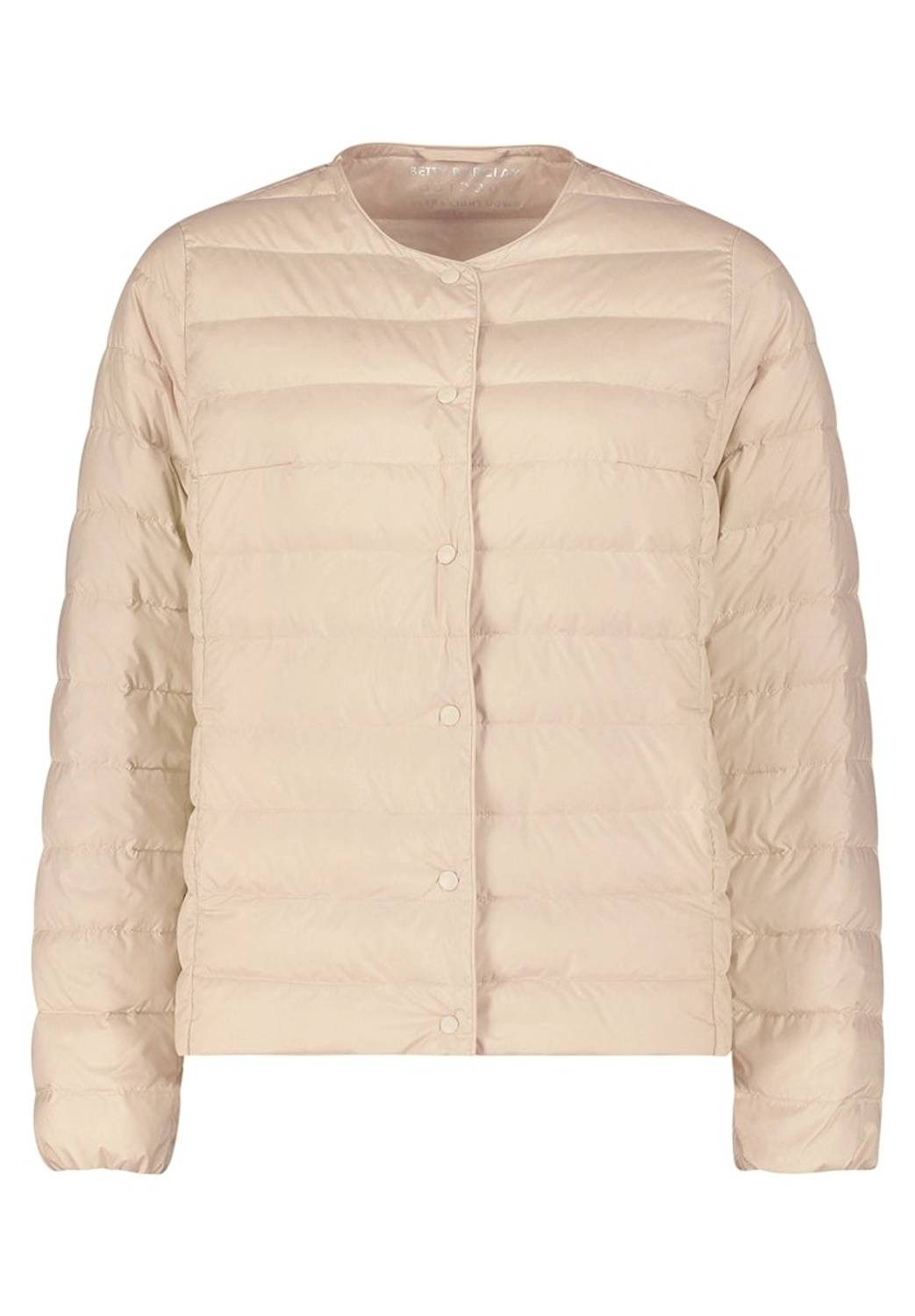 Steppjacke Damen mit Rundhalsausschnitt