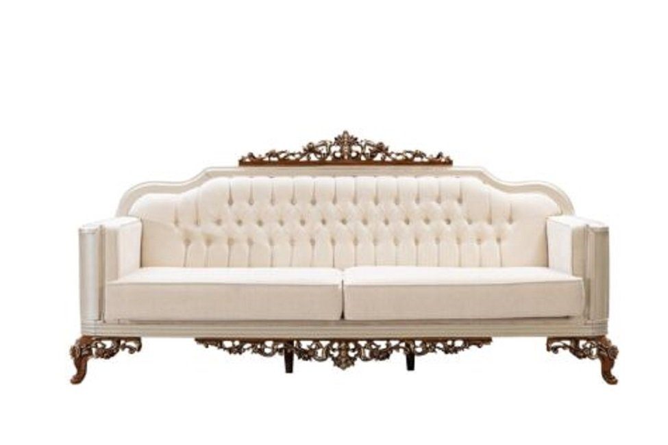 JVmoebel 3-Sitzer Sofa 3 Sitzer Chesterfield Dreisitzer Sofas Luxus Barock Stil Couch