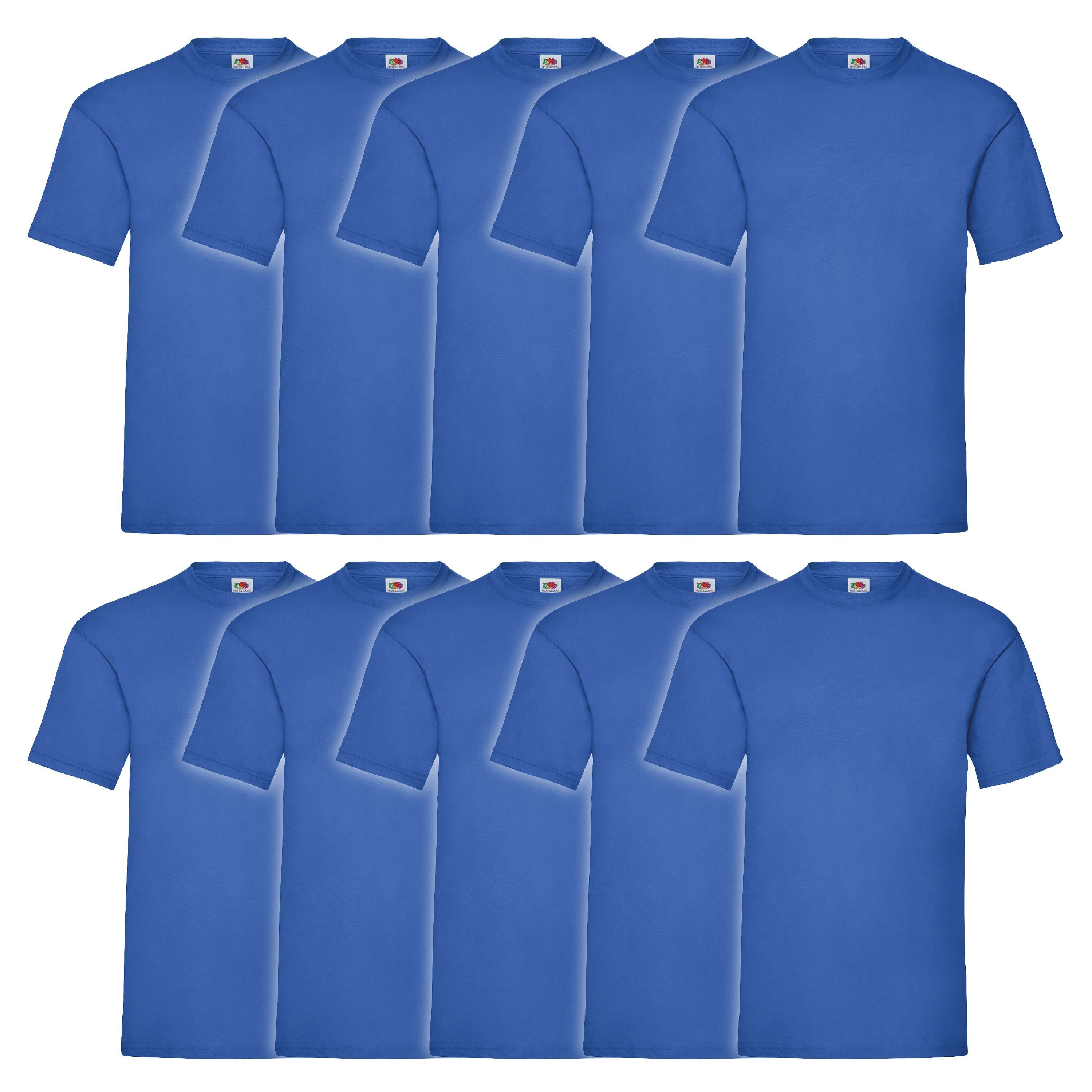 Fruit of the Loom Rundhalsshirt Valueweight T-Shirt royal