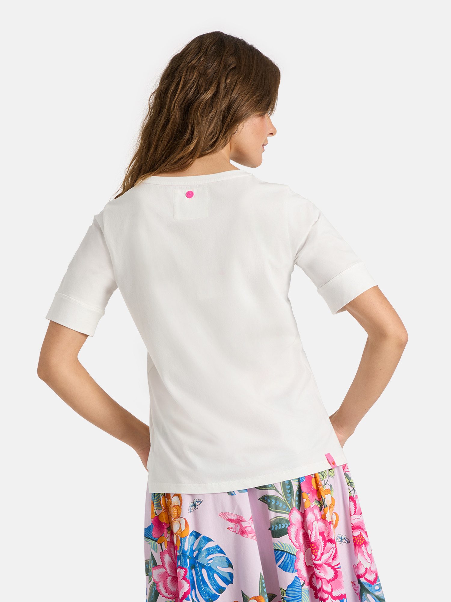 Lieblingsstück T-Shirt DianeL mit Stickerei, Rundhalsform
