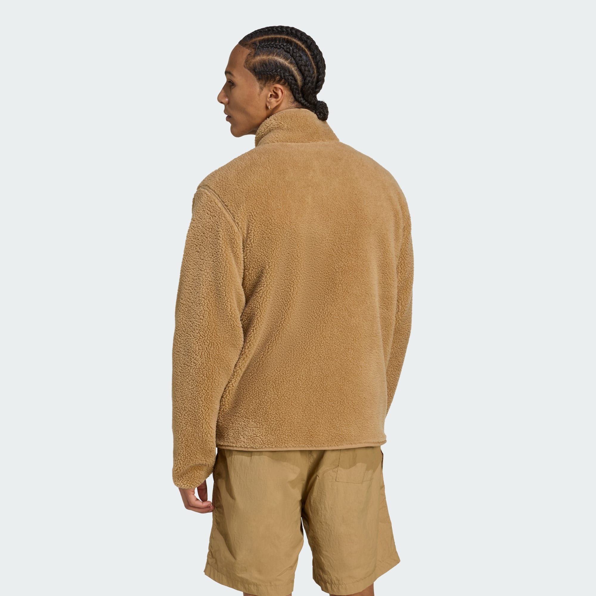 adidas Originals Fleecejacke TREFOIL ESSENTIALS TEDDY günstig online kaufen