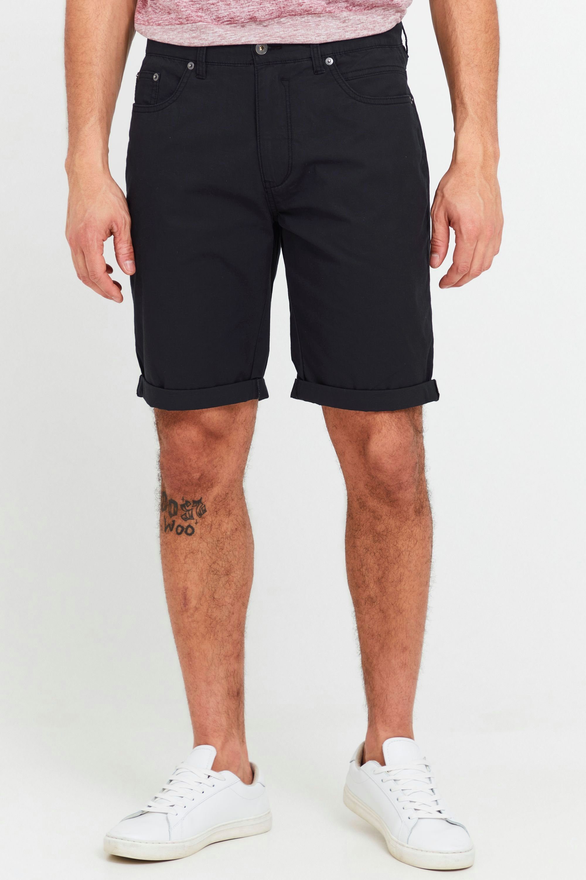 !Solid Chinoshorts SDMillan 5-Pocket Shorts Black (194007)