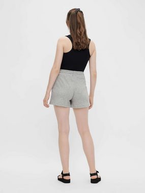 pieces Shorts Chilli (1-tlg) Drapiert/gerafft, Plain/ohne Details