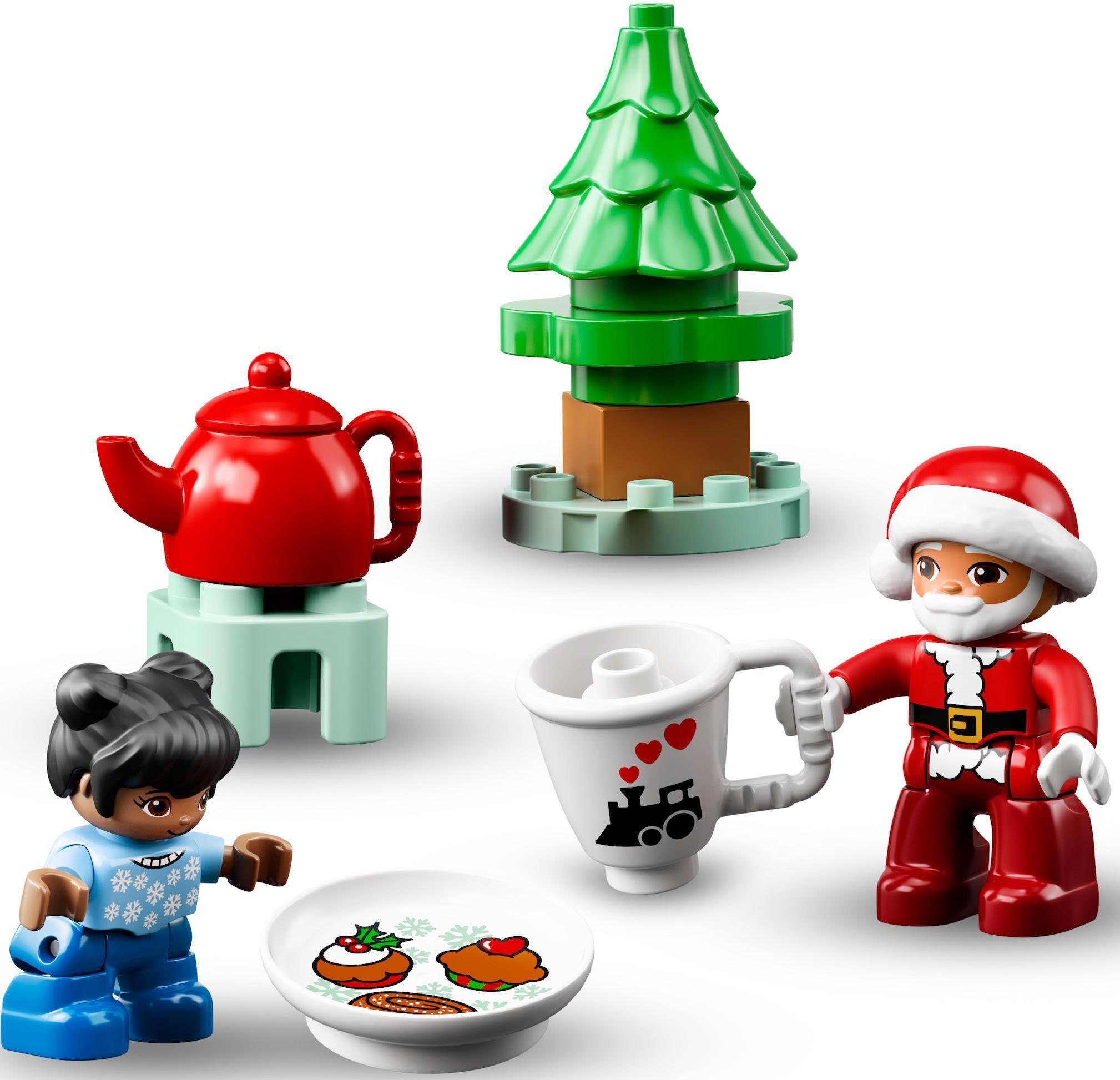 Lebkuchenhaus DUPLO, (50 (10976), LEGO® LEGO® Weihnachtsmann St) mit Konstruktionsspielsteine