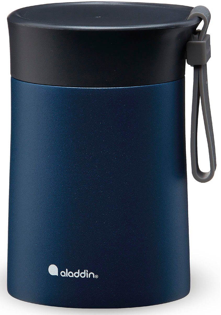 aladdin Thermobecher Bistro Edelstahl, 0,4 Lunch, navy Liter