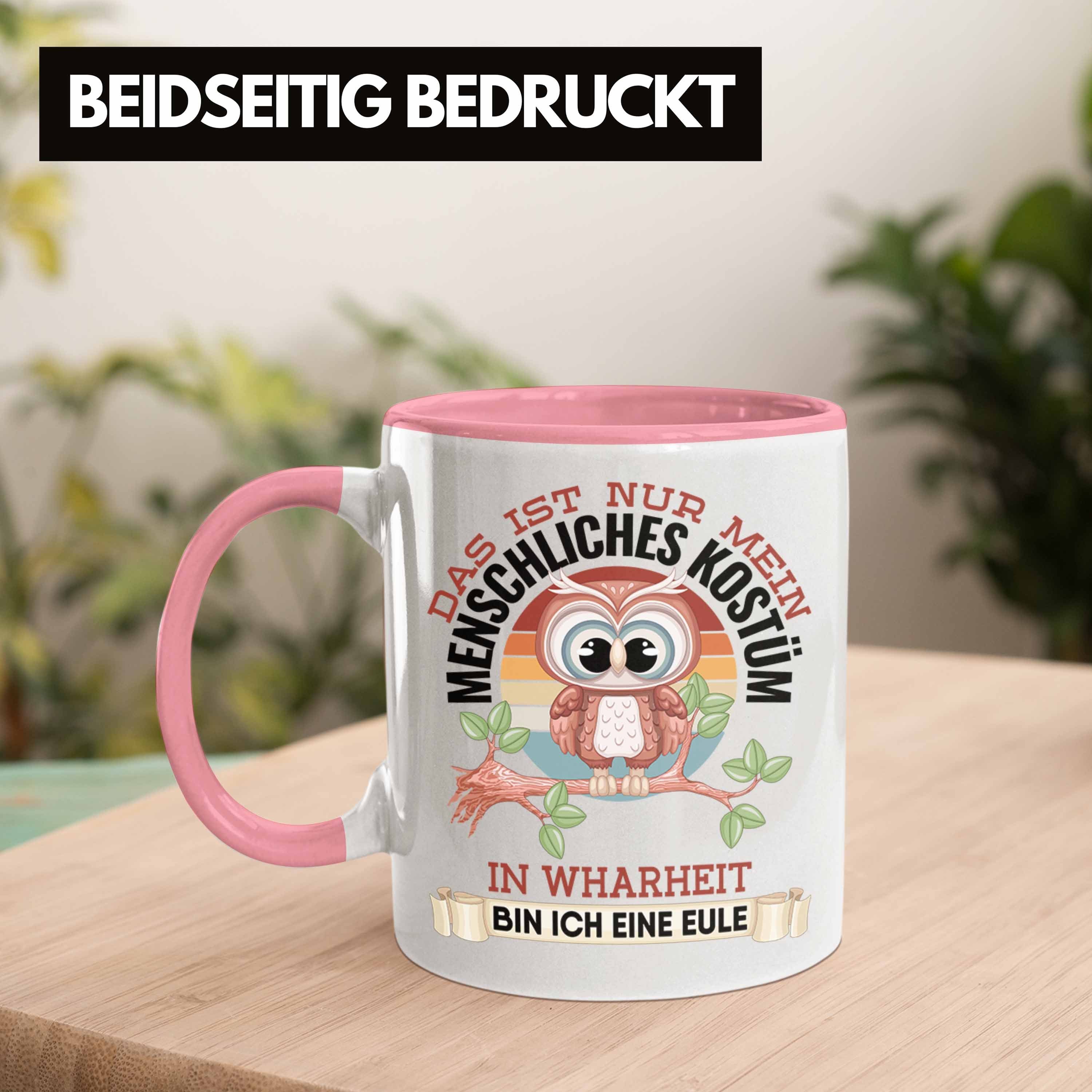 Ist Das Tasse Tasse Geschenk Fans Becher Eulen Trendation Mei Rosa Nur Frauen Eulenliebhaber